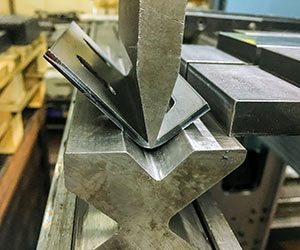 Plegadora de hierro y acero, Almería