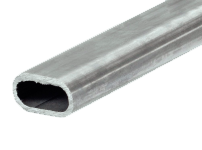 tubo de hierro ovalado para la construcción